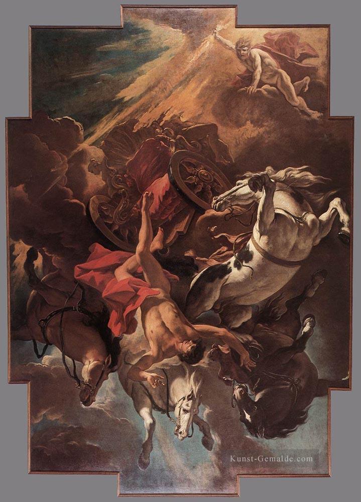 Fall Of Phaeton Sebastiano Ricci Ölgemälde